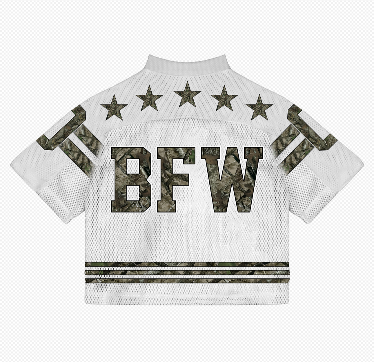 WHITE BFW JERSEY
