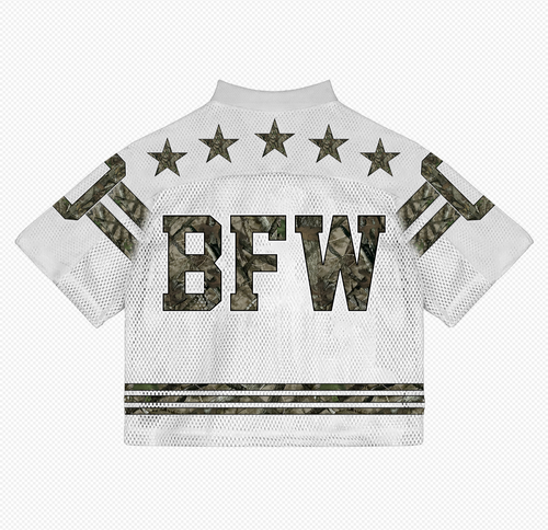 WHITE BFW JERSEY